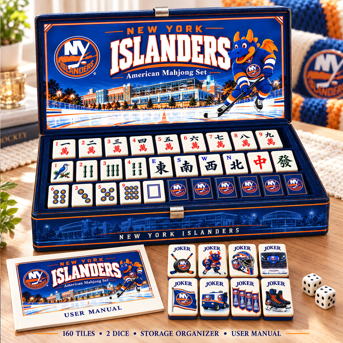 Premium NYI Mahjong Tiles Set TTMH