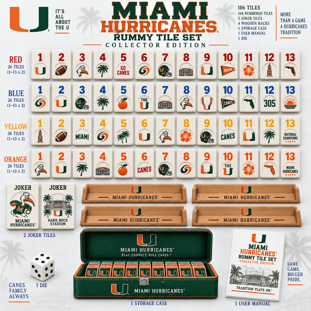 MHC Premium Rummy Tile Set TTNL