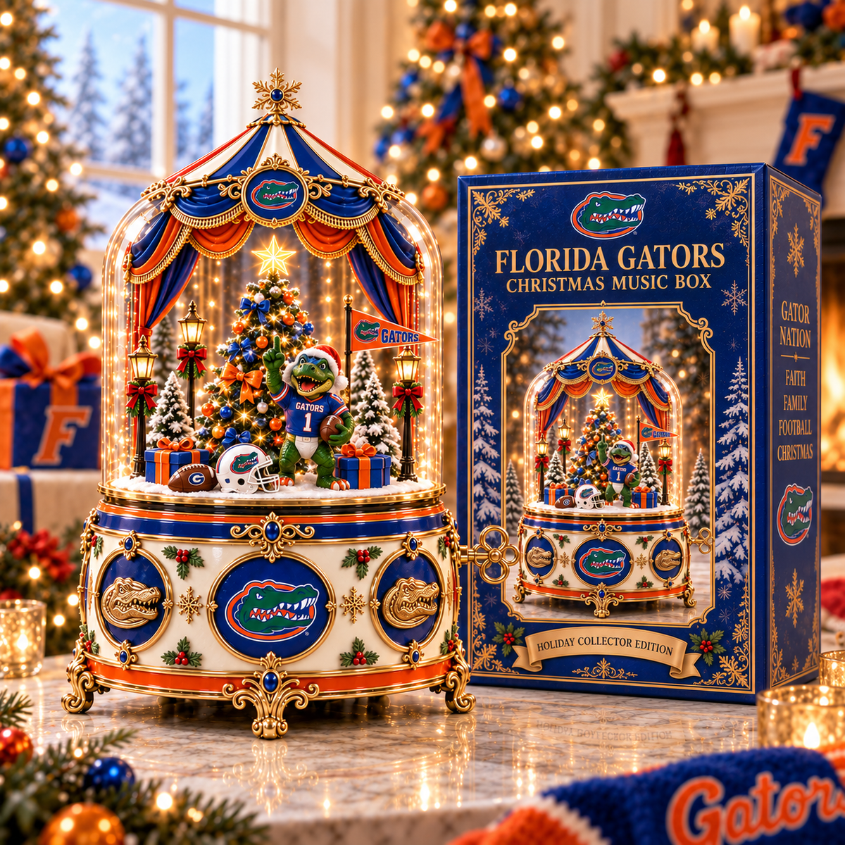 FGT Premium Chrismas collector music box PTT