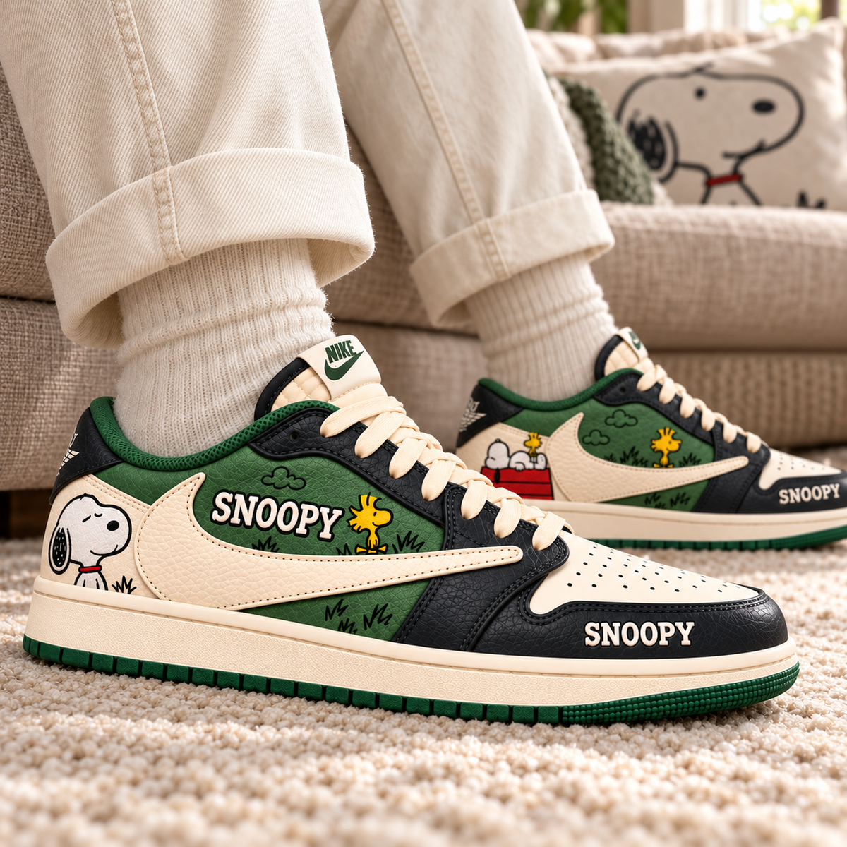 PREMIUM SPNY Retro Low-Top SNEAKER NPL