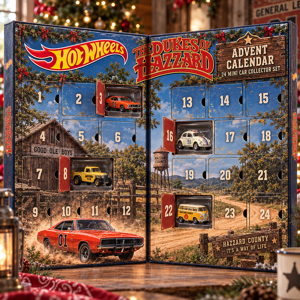 TDH Premium Mini Car Advent Calendar LNTH