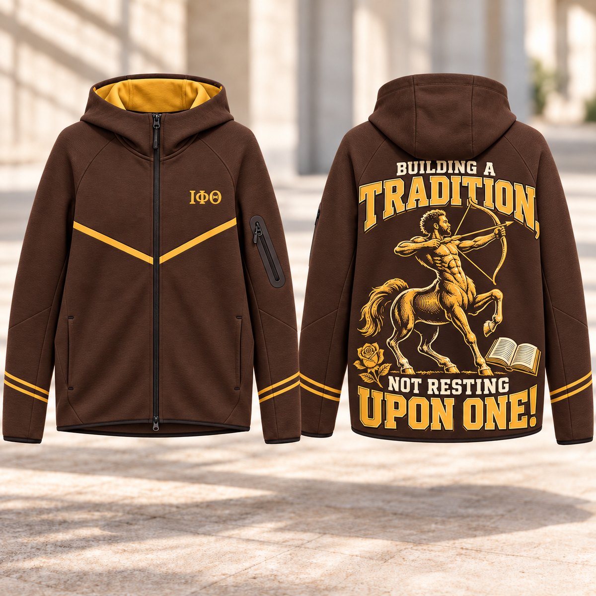 IPT PREMIUM GRAPHIC ZIP HOODIE HQH