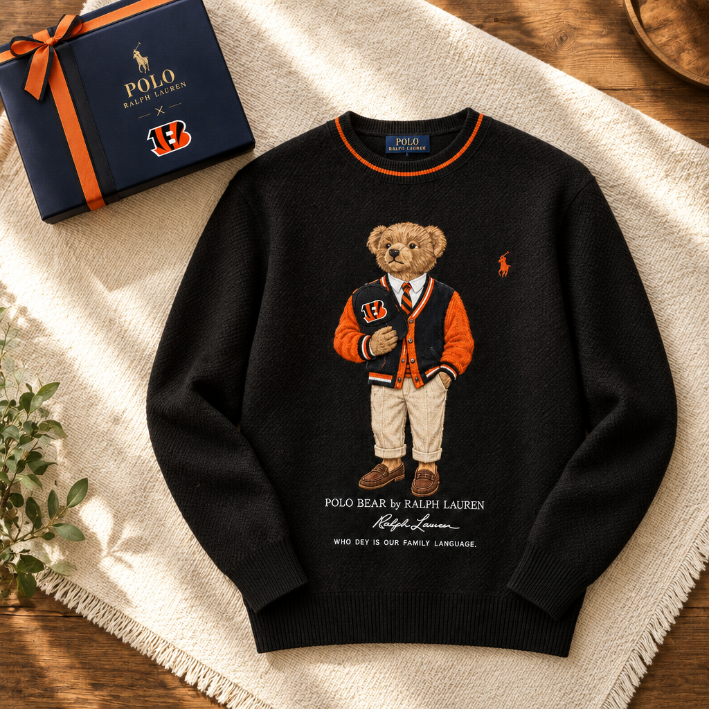Cincinnati Bengals Premium Crewneck Sweater