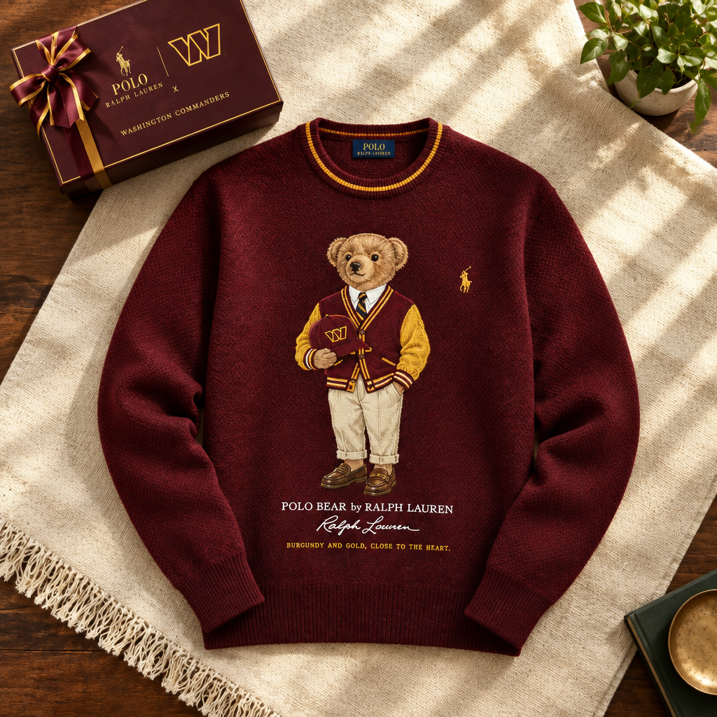 Washington Commanders Premium Crewneck Sweater