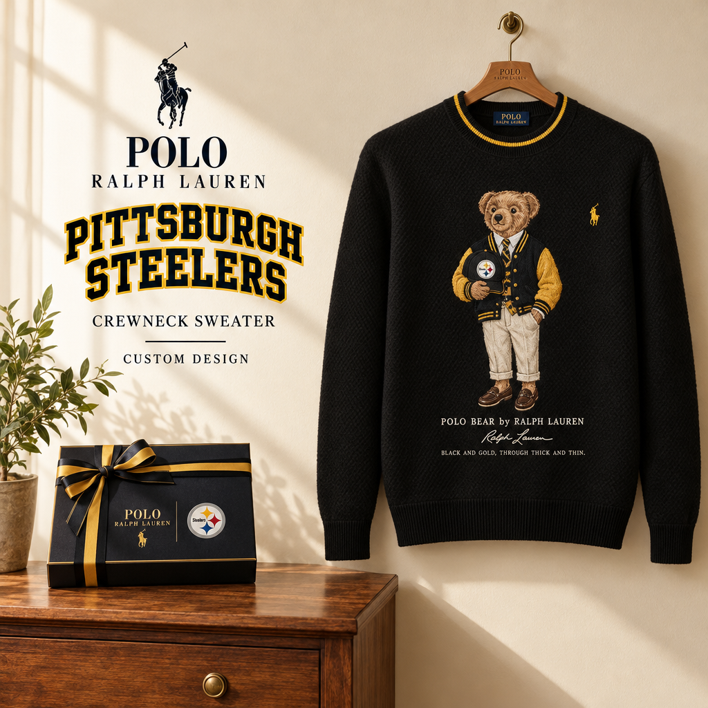 Pittsburgh Steelers Premium Crewneck Sweater