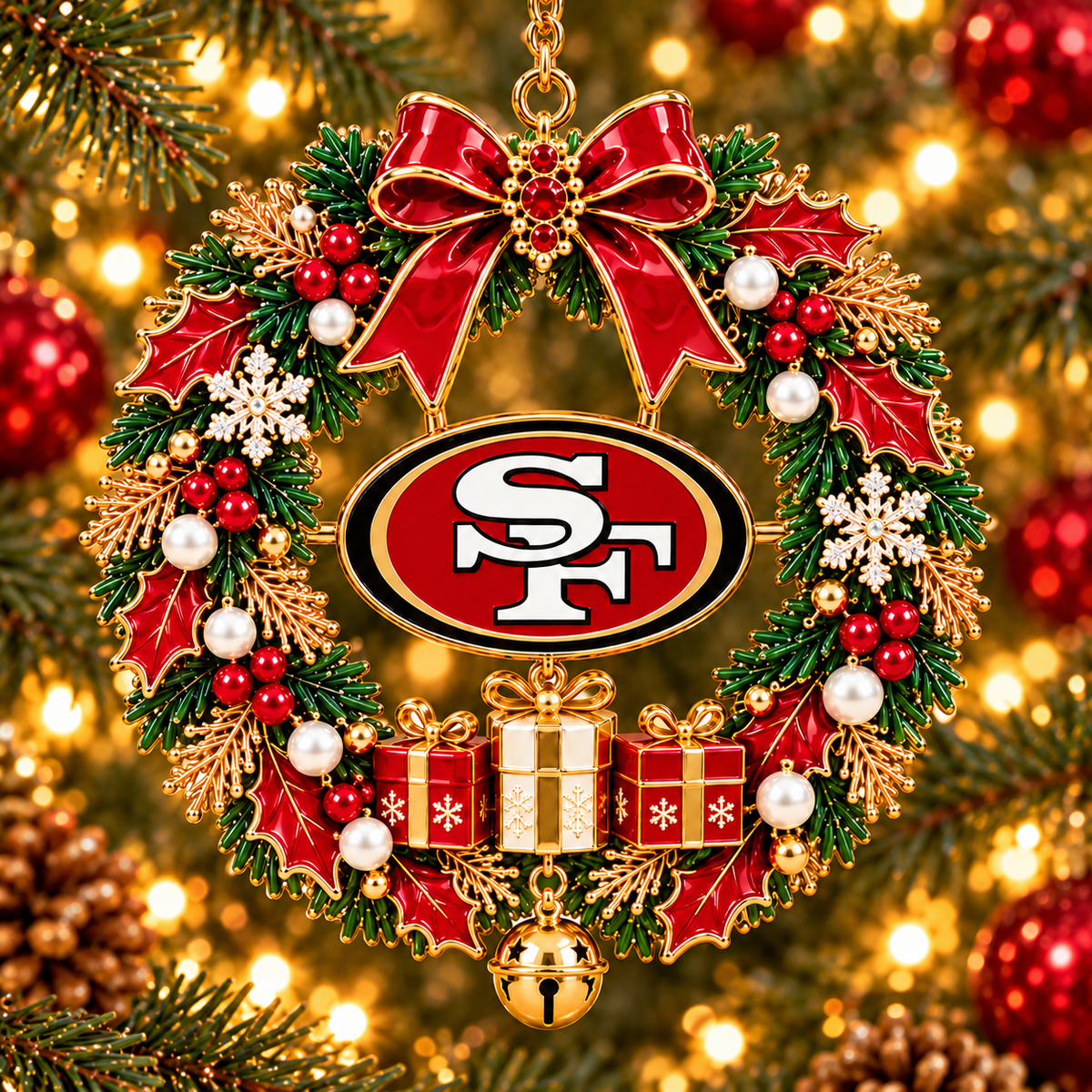 SF49 Christmas Ornament PNPA