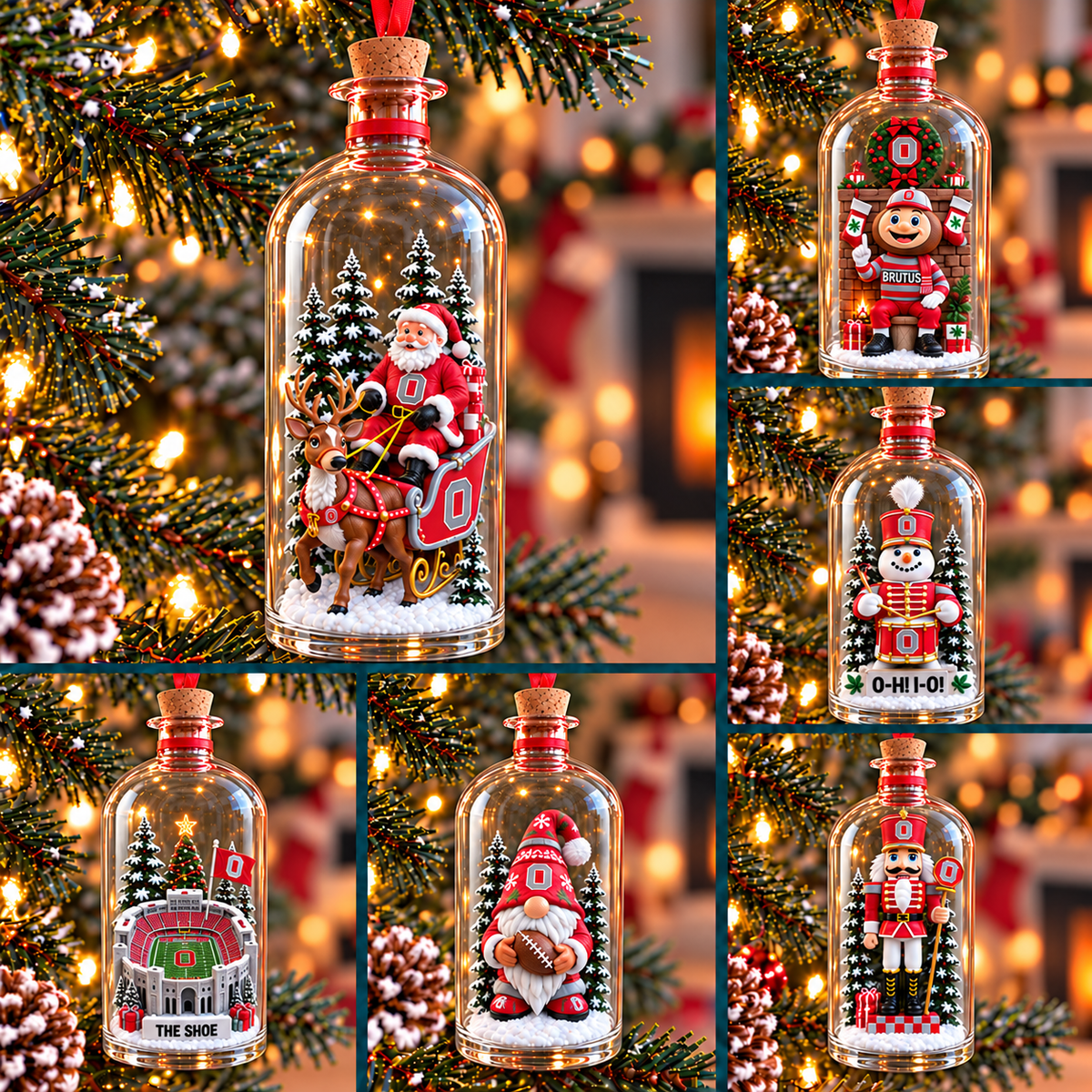 OSB Premium Christmas Tree Ornament Set TMH