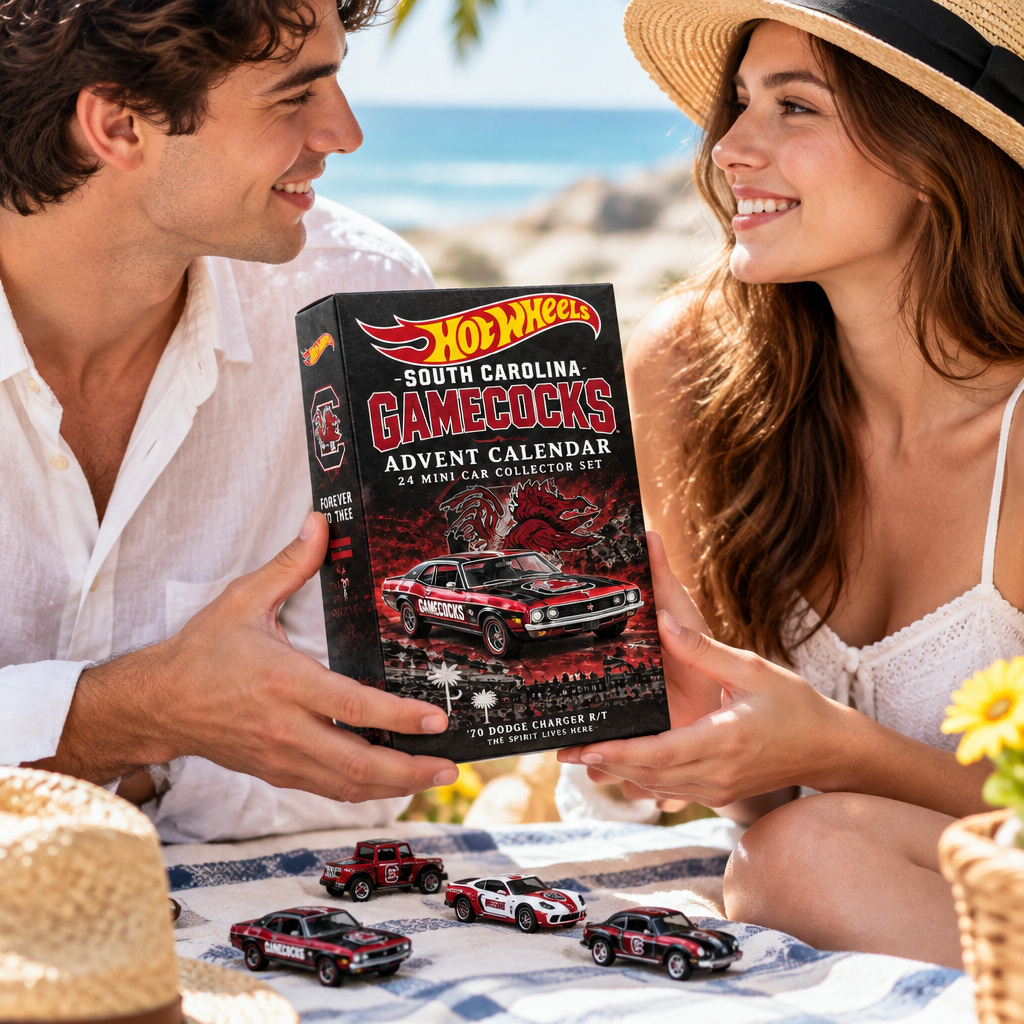 South Carolina Gamecocks Premium Mini Car Advent Calendar