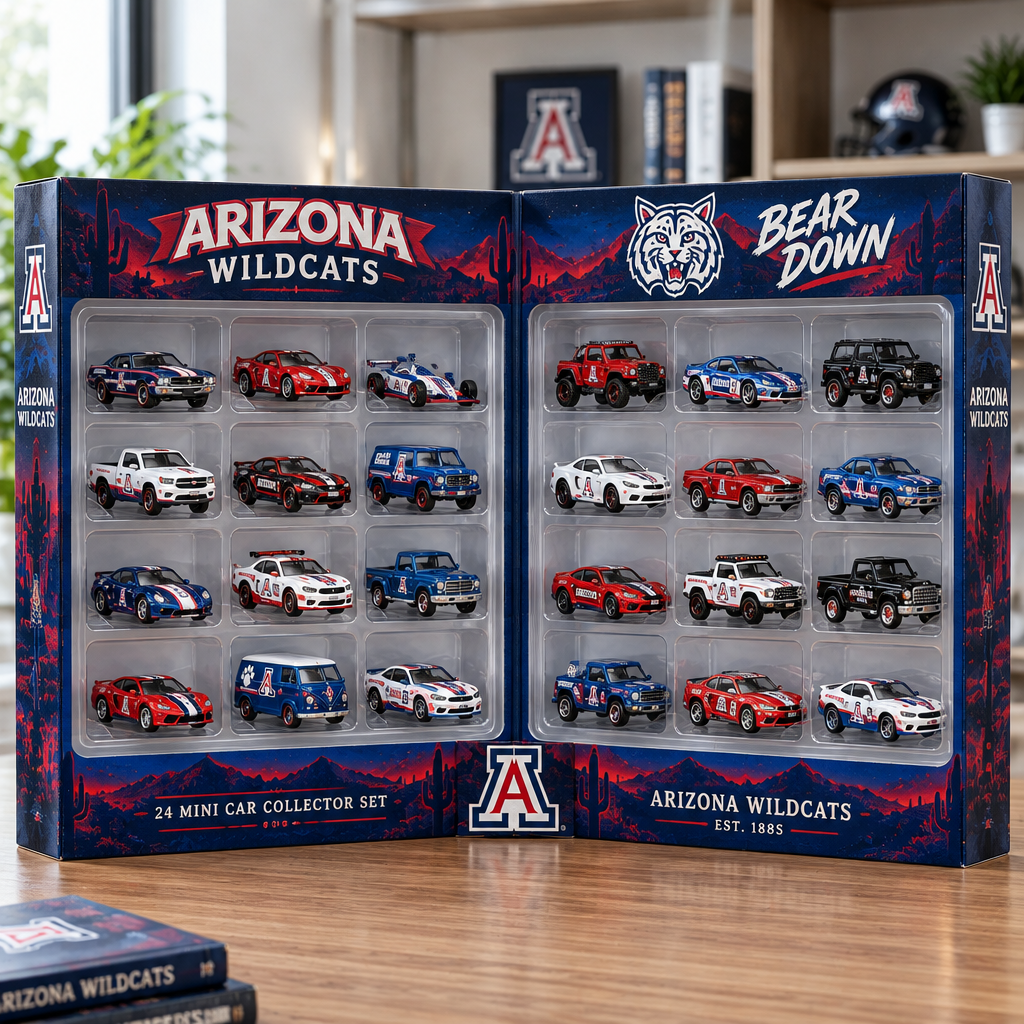 Arizona Wildcats Premium Mini Car Advent Calendar