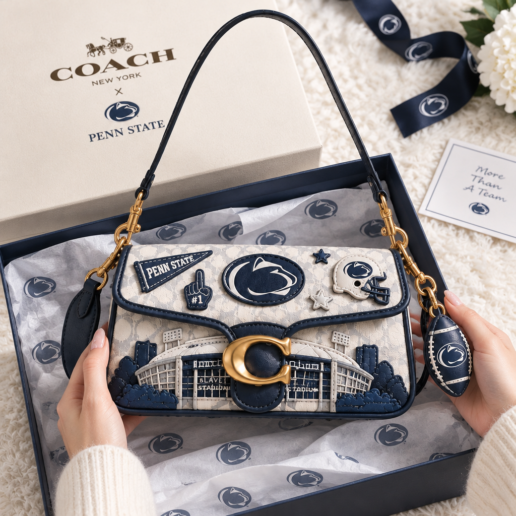 Penn State Nittany Lions Coach Shoulder Cross With Charm