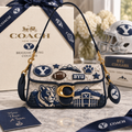 Brigham Young Cougars Coach Shoulder Cross With Charm