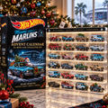 Miami Marlins Premium Mini Car Advent Calendar