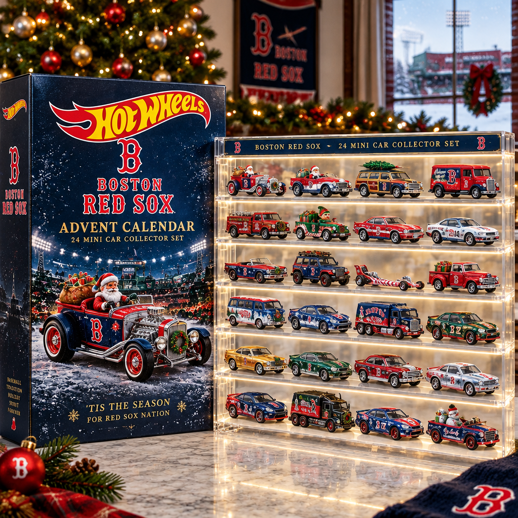 Boston Red Sox Premium Mini Car Advent Calendar