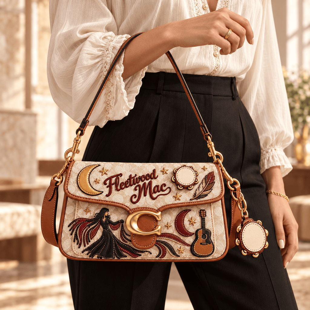 Premium FLM Coach Shoulder Cross With Charm NPL