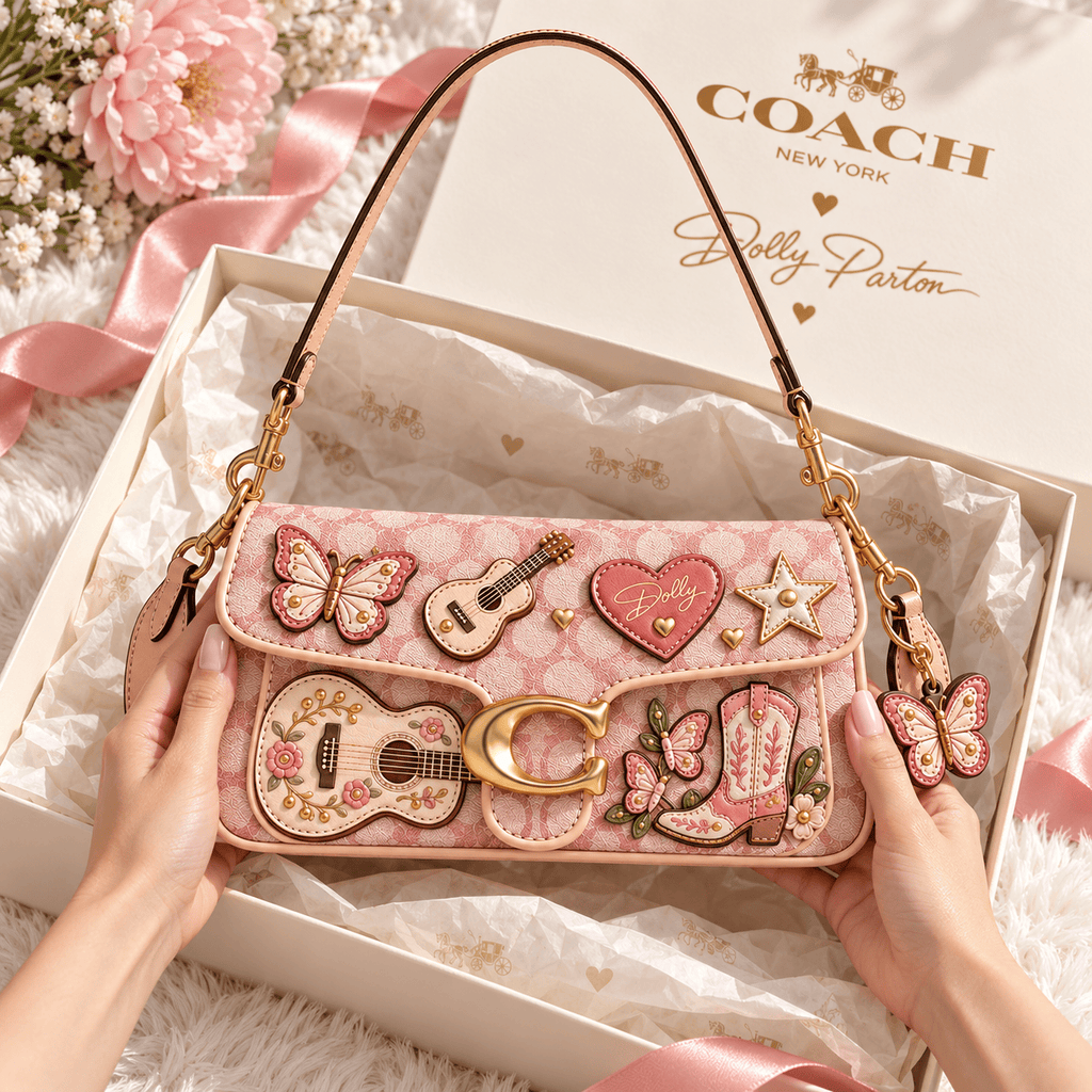 Premium DLPT Coach Shoulder Cross With Charm NPL
