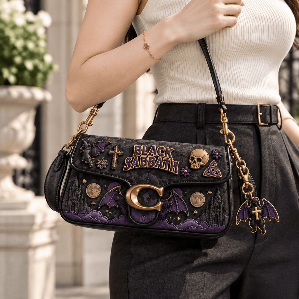 Premium BLST Coach Shoulder Cross With Charm LNTH