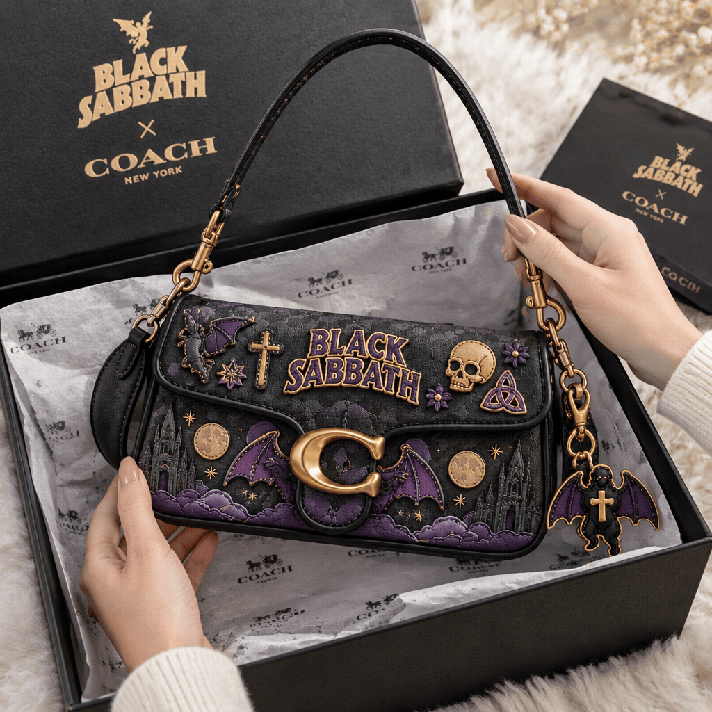 Premium BLST Coach Shoulder Cross With Charm LNTH
