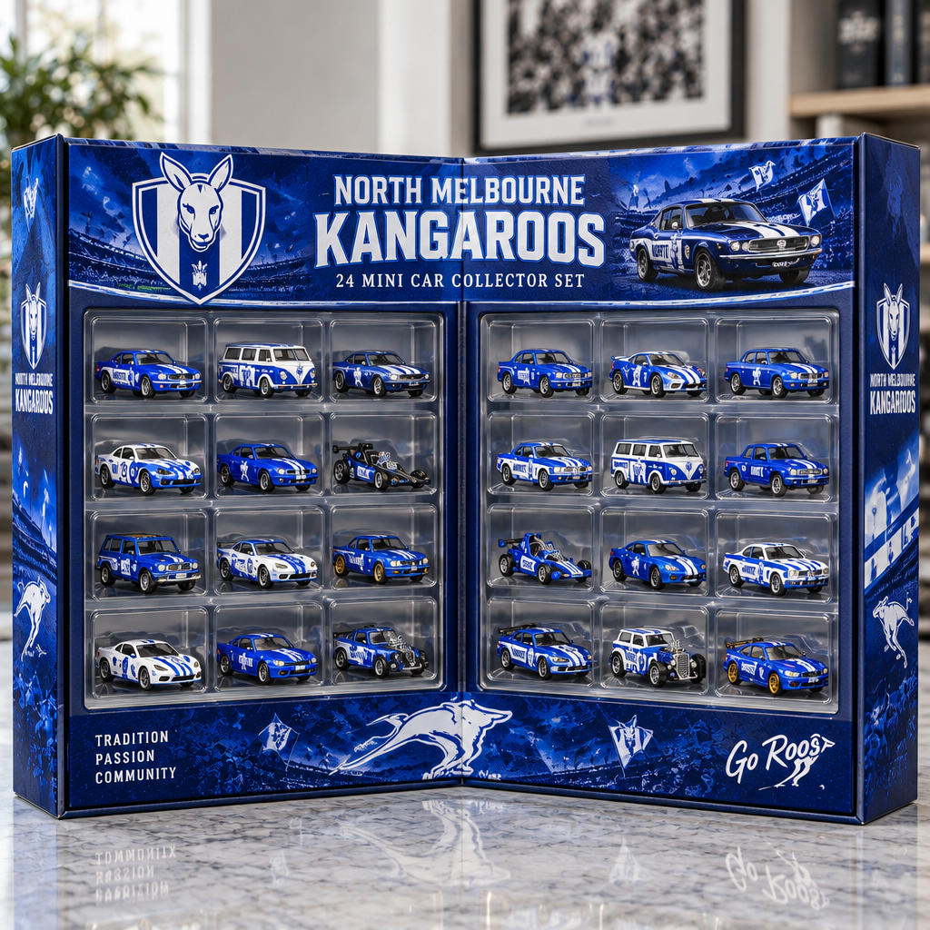 North Melbourne Kangaroos Premium Mini Car Advent Calendar