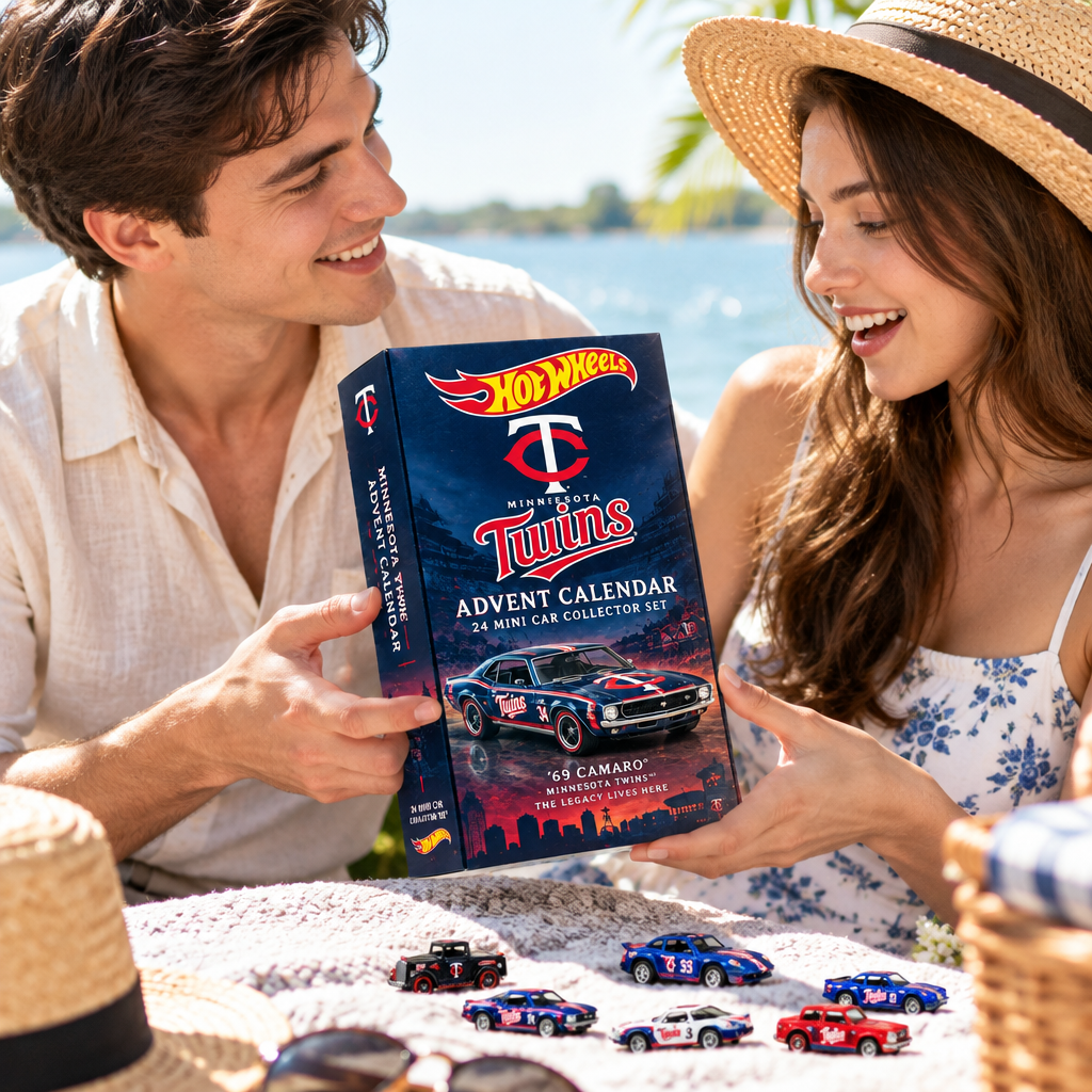 Minnesota Twins Premium Mini Car Advent Calendar