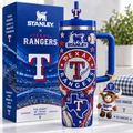 Texas Rangers 40oz Tumbler With Handle TTNL