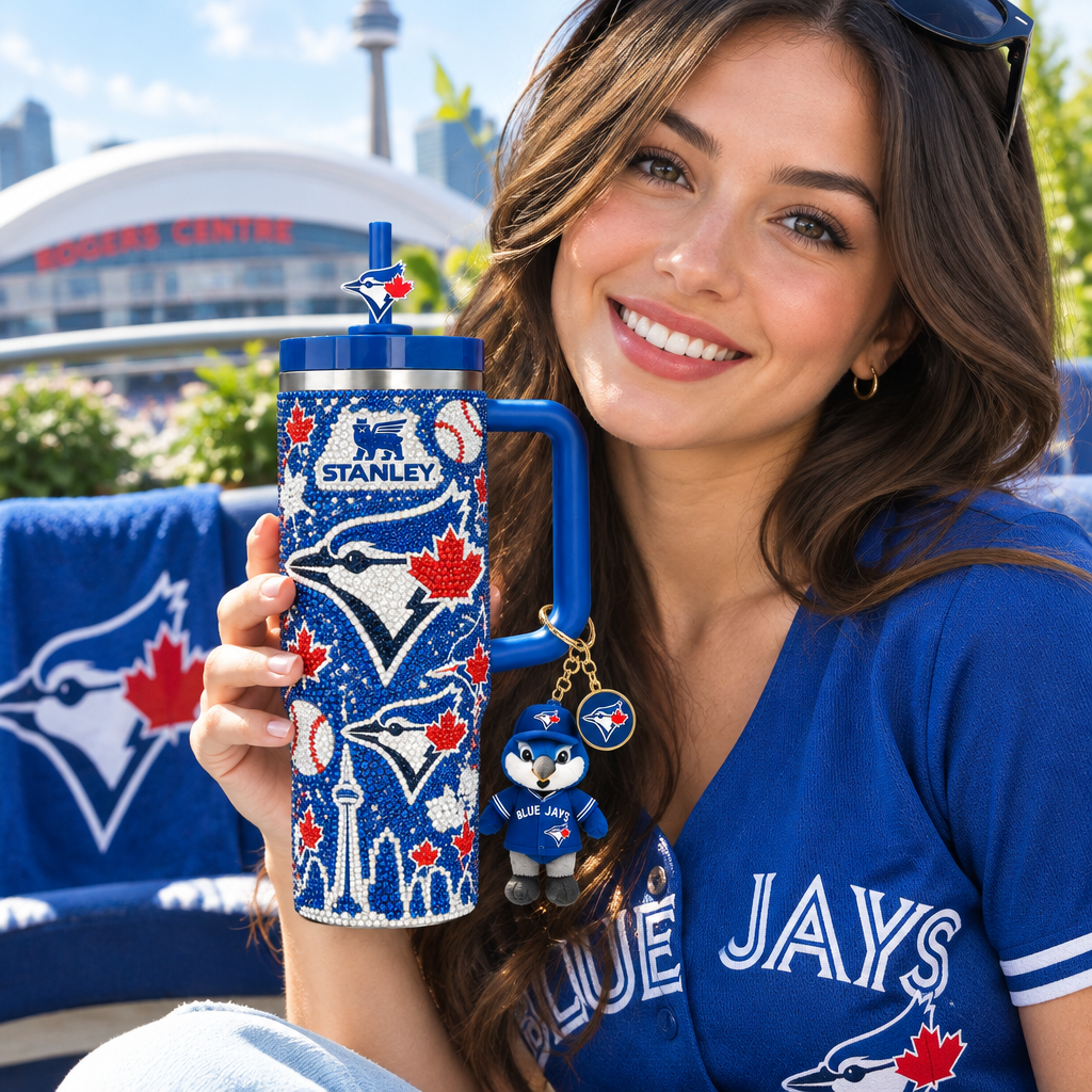Toronto Blue Jays 40oz Tumbler With Handle TTNL