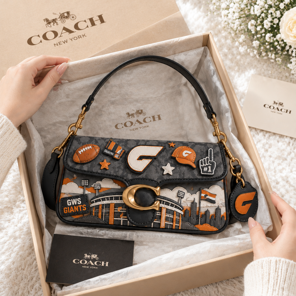 Gws Giants Coach Shoulder Cross With Charm
